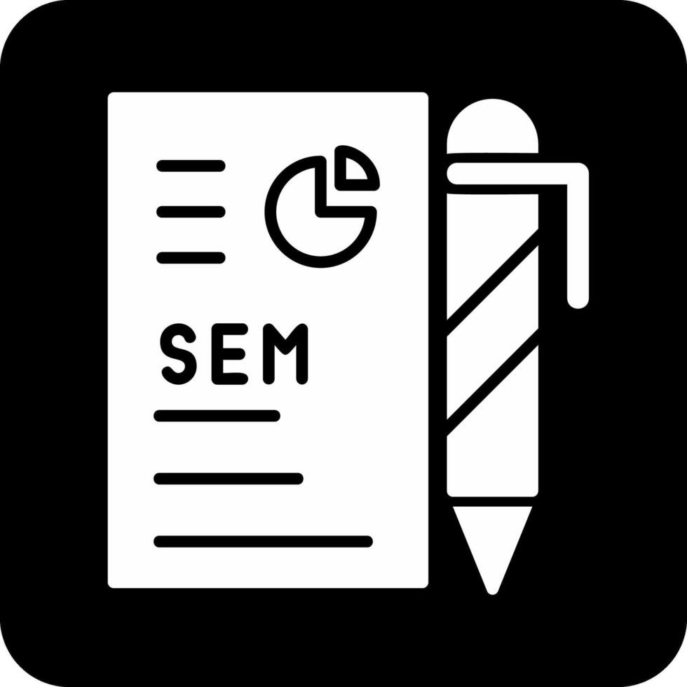 data-analyse vector icoon