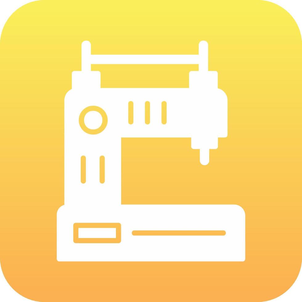 naaimachine vector pictogram