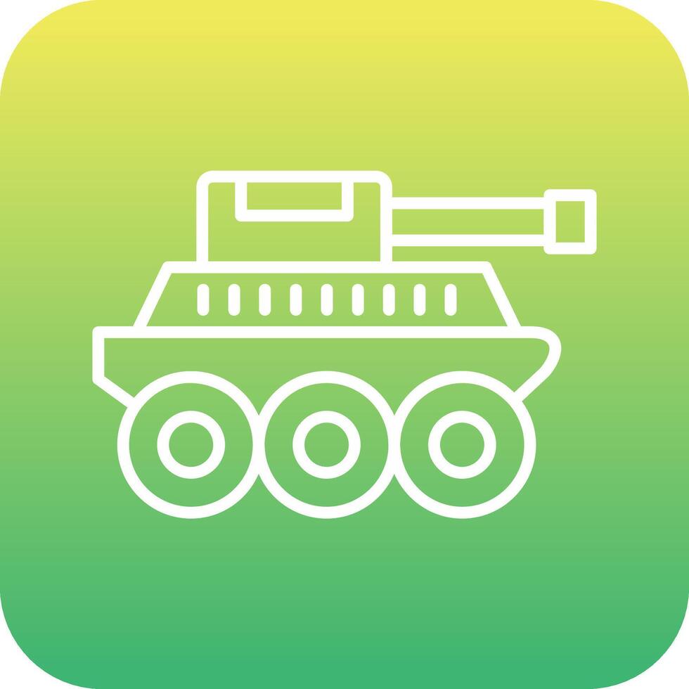 militaire tank vector icon