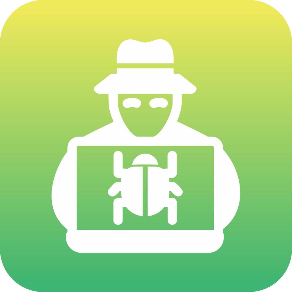 hacker vector pictogram