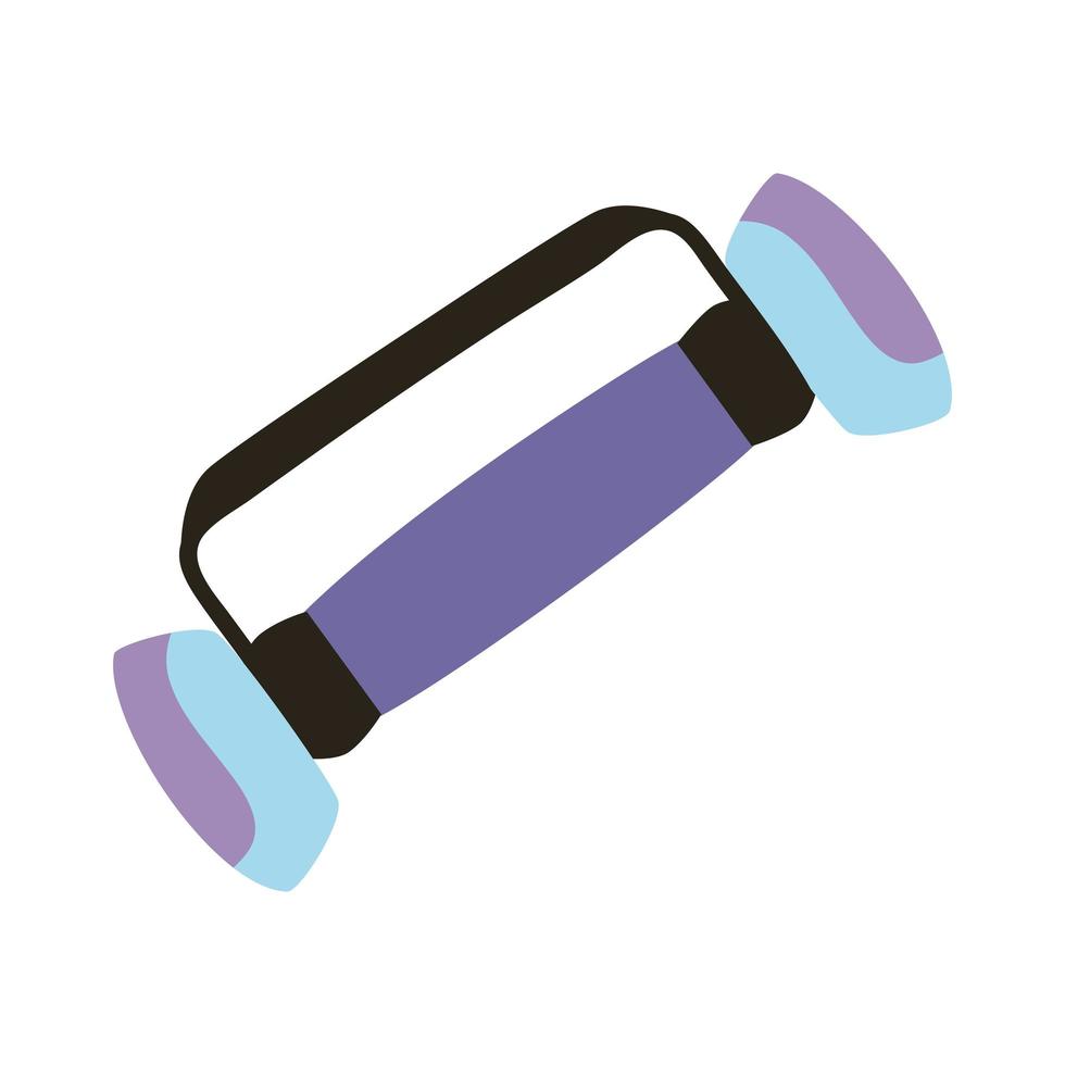 dumbbell gym tool vector