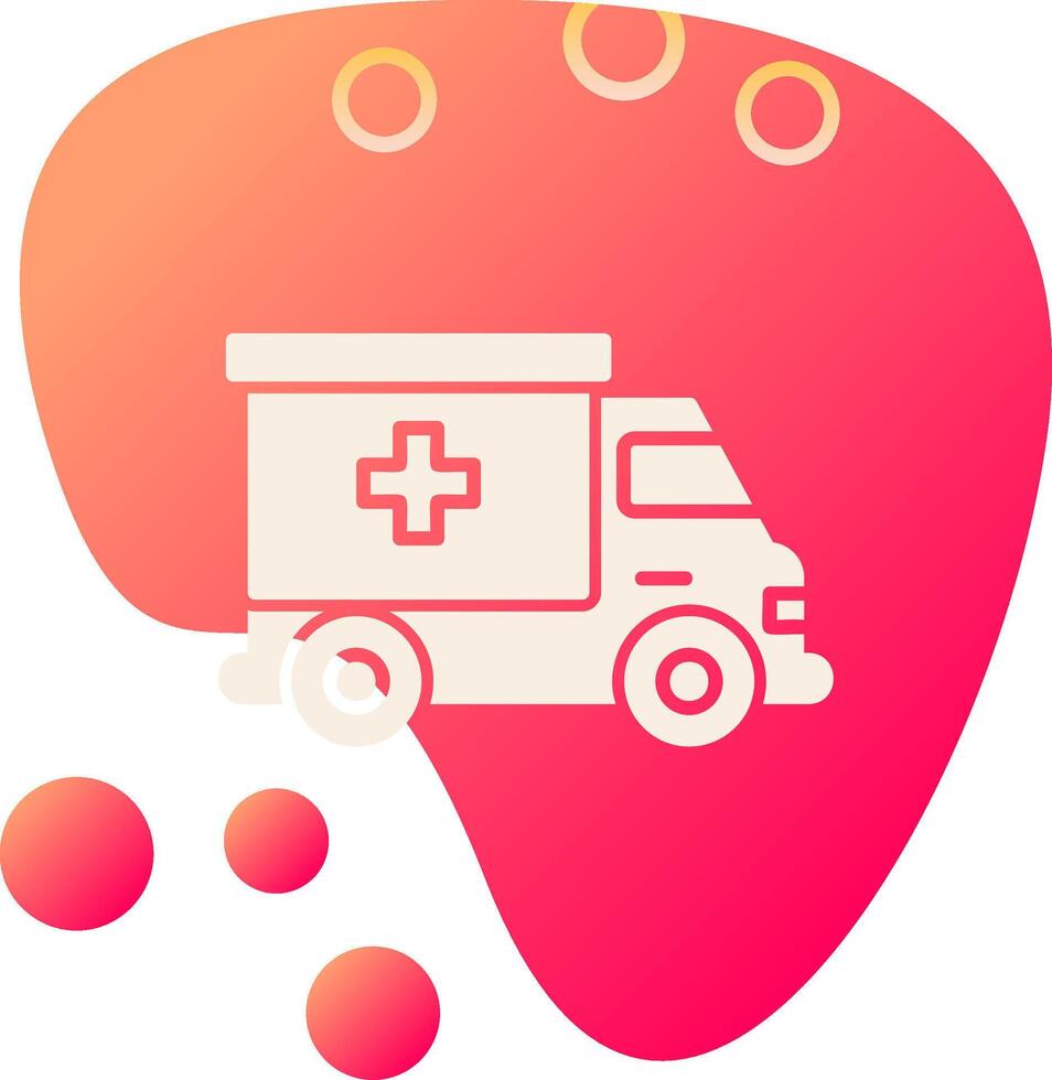 ambulance vector pictogram