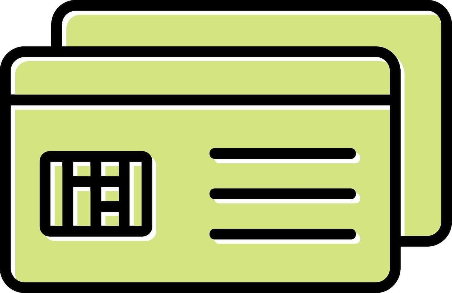 creditcard vector pictogram