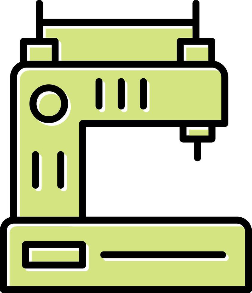 naaimachine vector pictogram