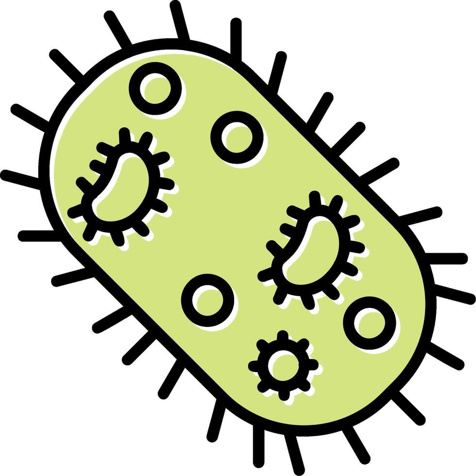 microorganisme vector icoon