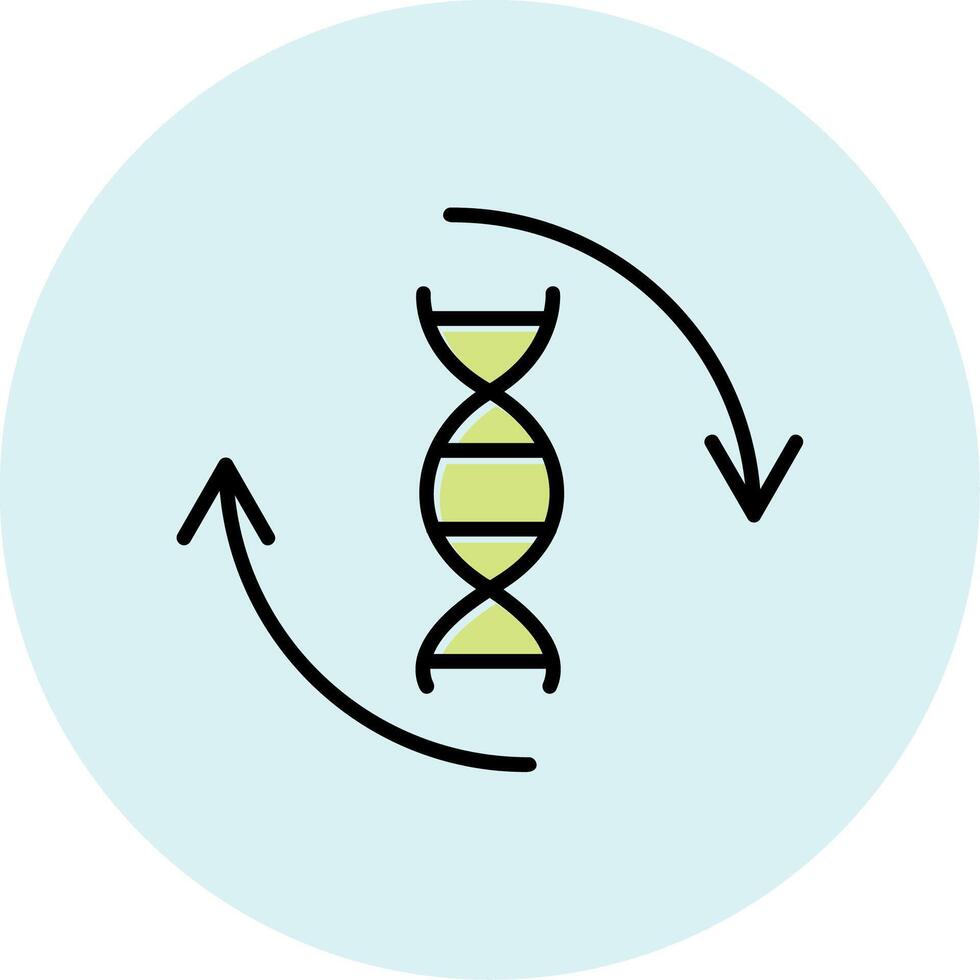 dna vector icoon