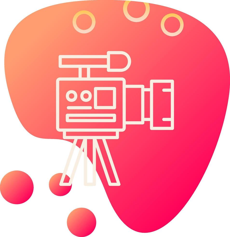 videocamera vector pictogram