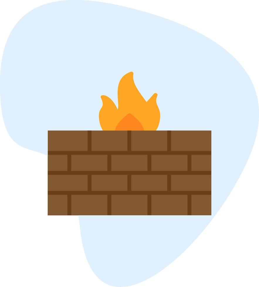 firewall vector pictogram