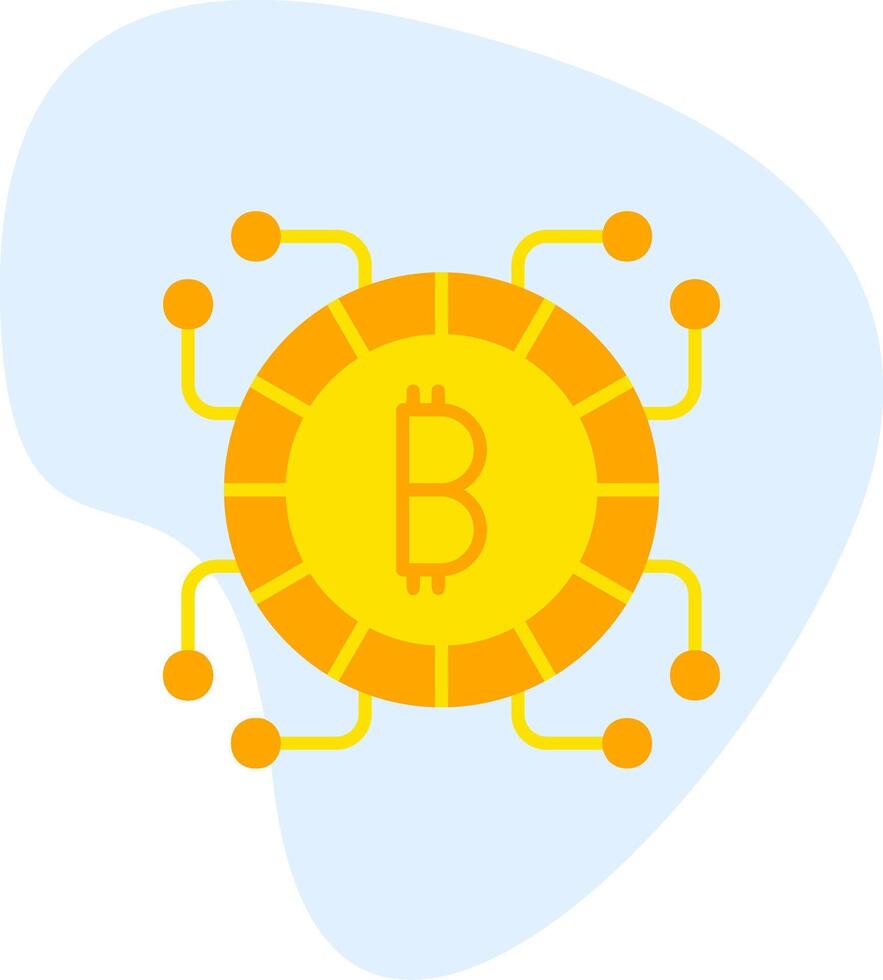 bitcoin vector pictogram