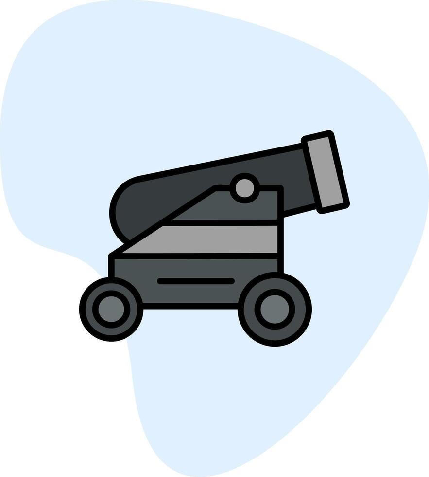 artillerie vector icoon