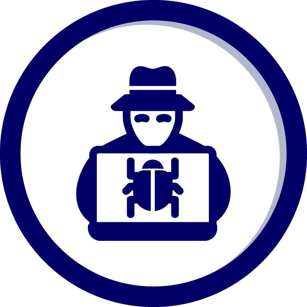 hacker vector pictogram