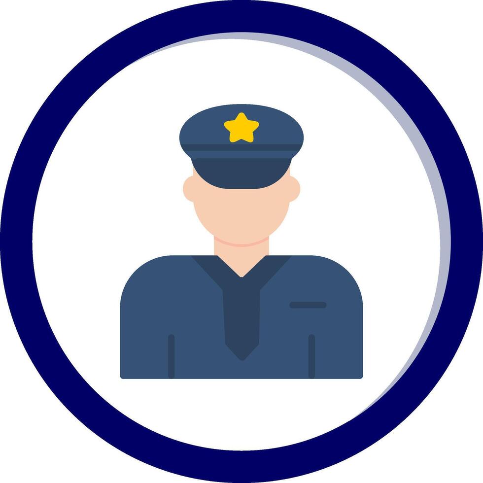 Politie Mens vector icoon