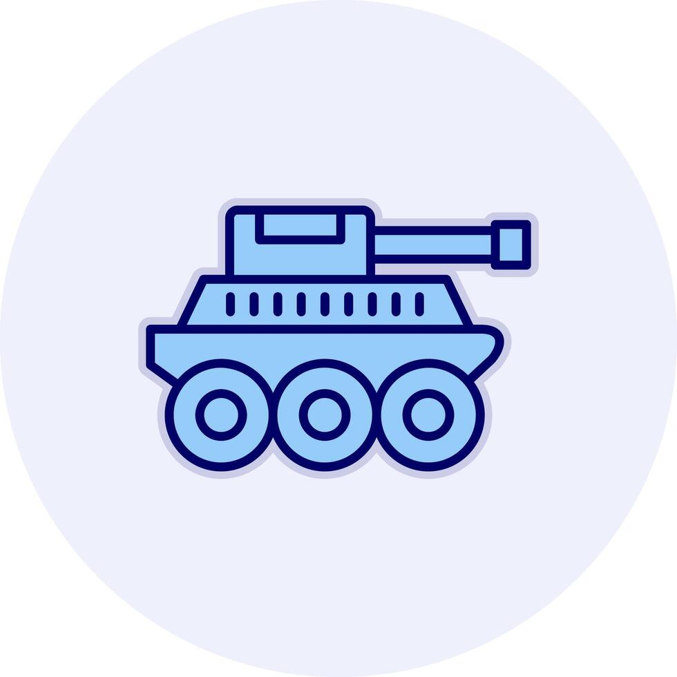 militaire tank vector icon