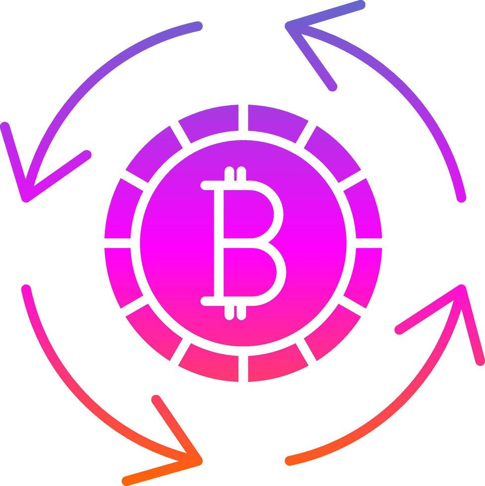 circulaire economie glyph helling icoon vector