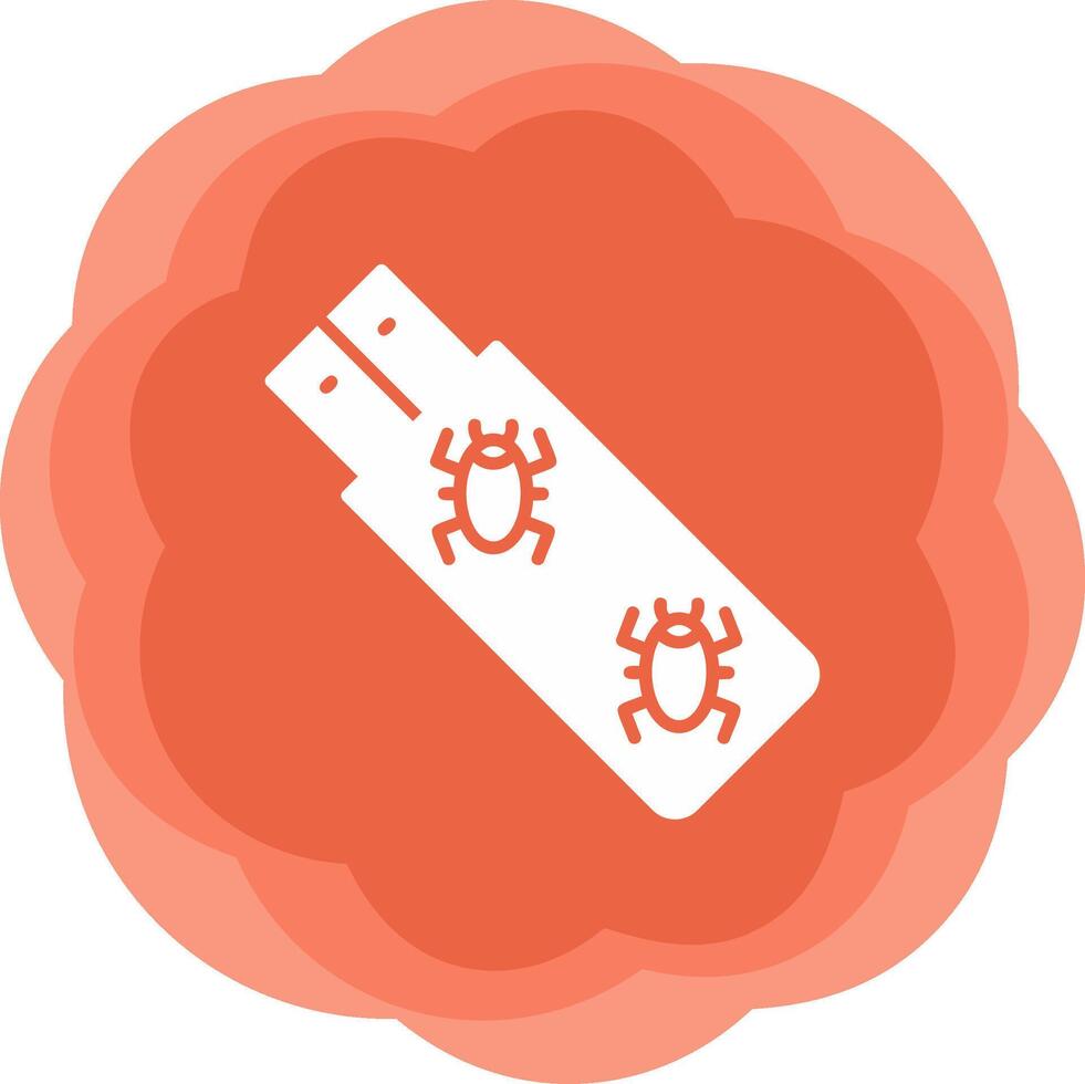 virus pendrive vector icoon