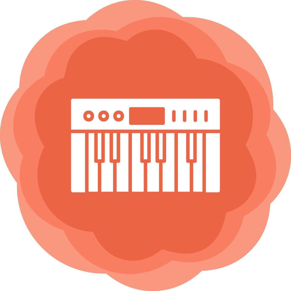 piano vector pictogram