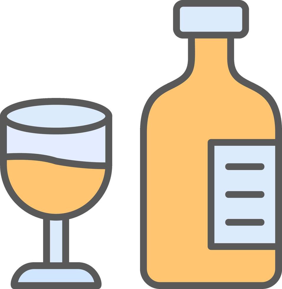 fles vector pictogram