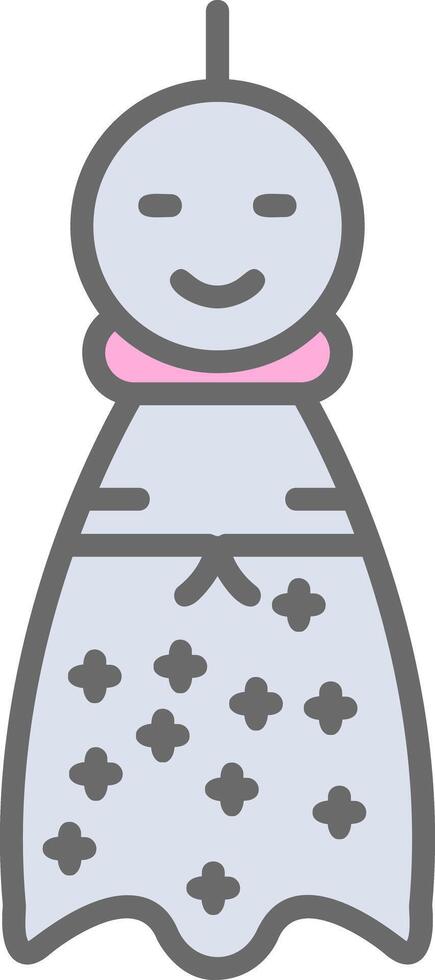 teru teru bozu vector icoon