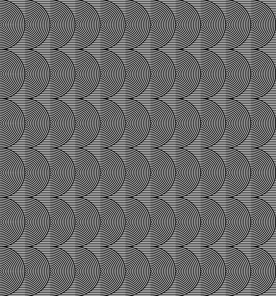optisch naadloos meetkundig patroon vector
