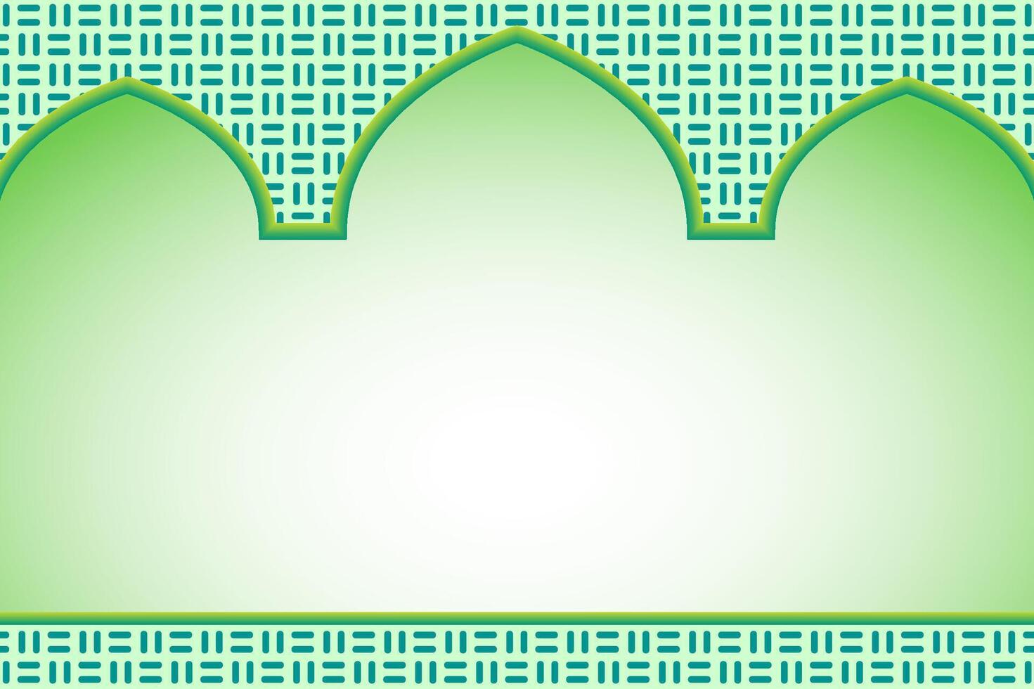 Islamitisch meetkundig grafisch banier achtergrond vector