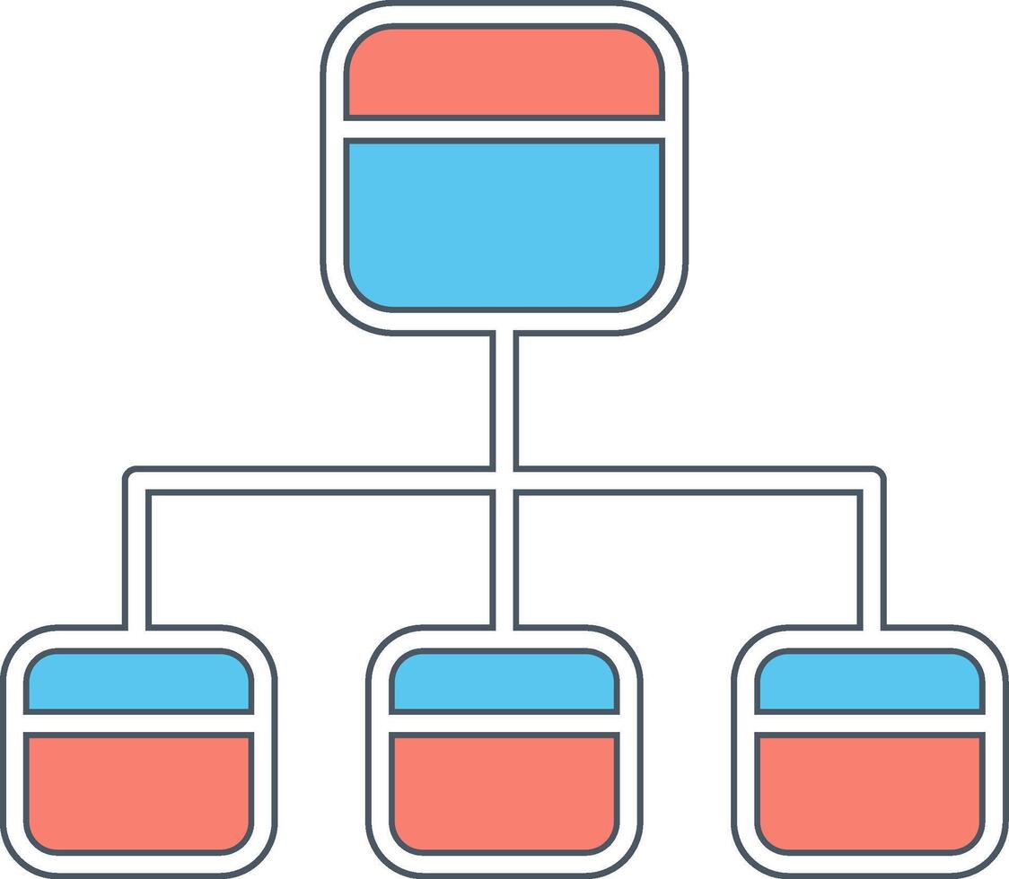 stroomdiagram vector pictogram