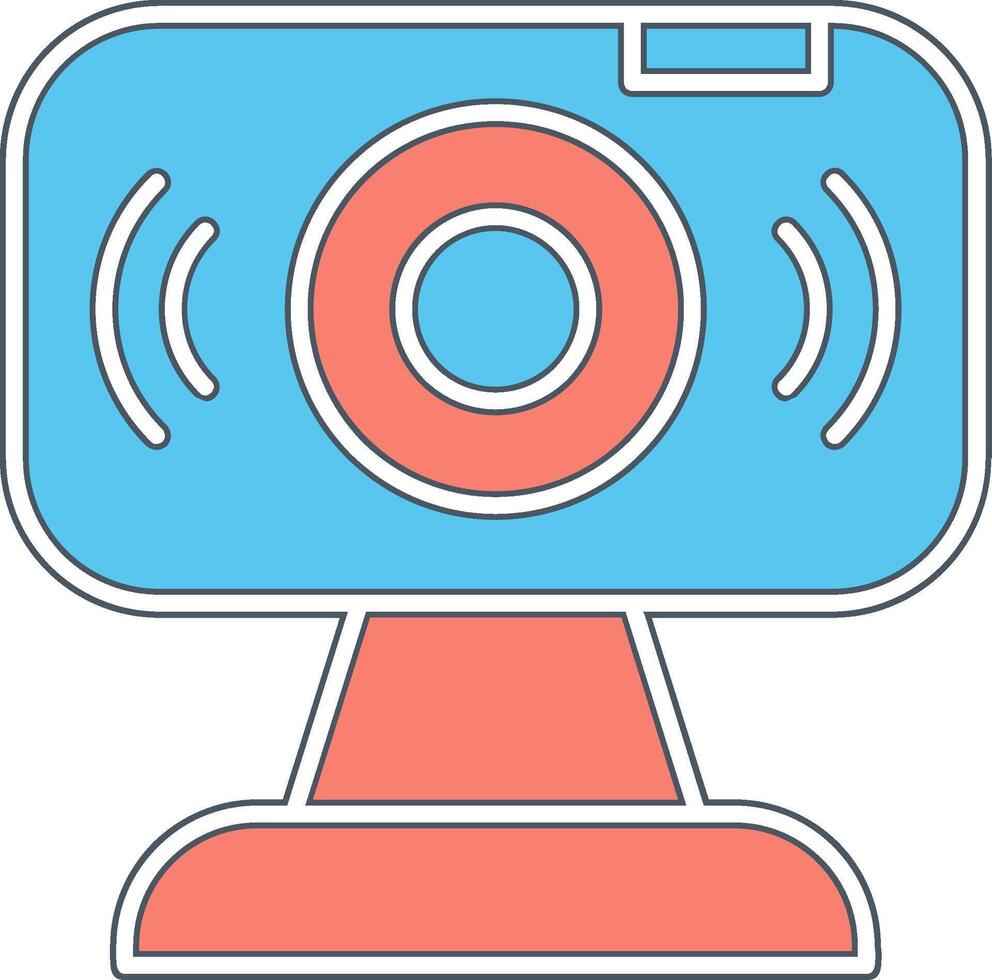 webcam vector pictogram