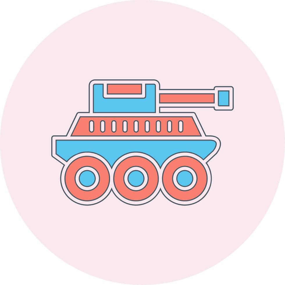 militaire tank vector icon