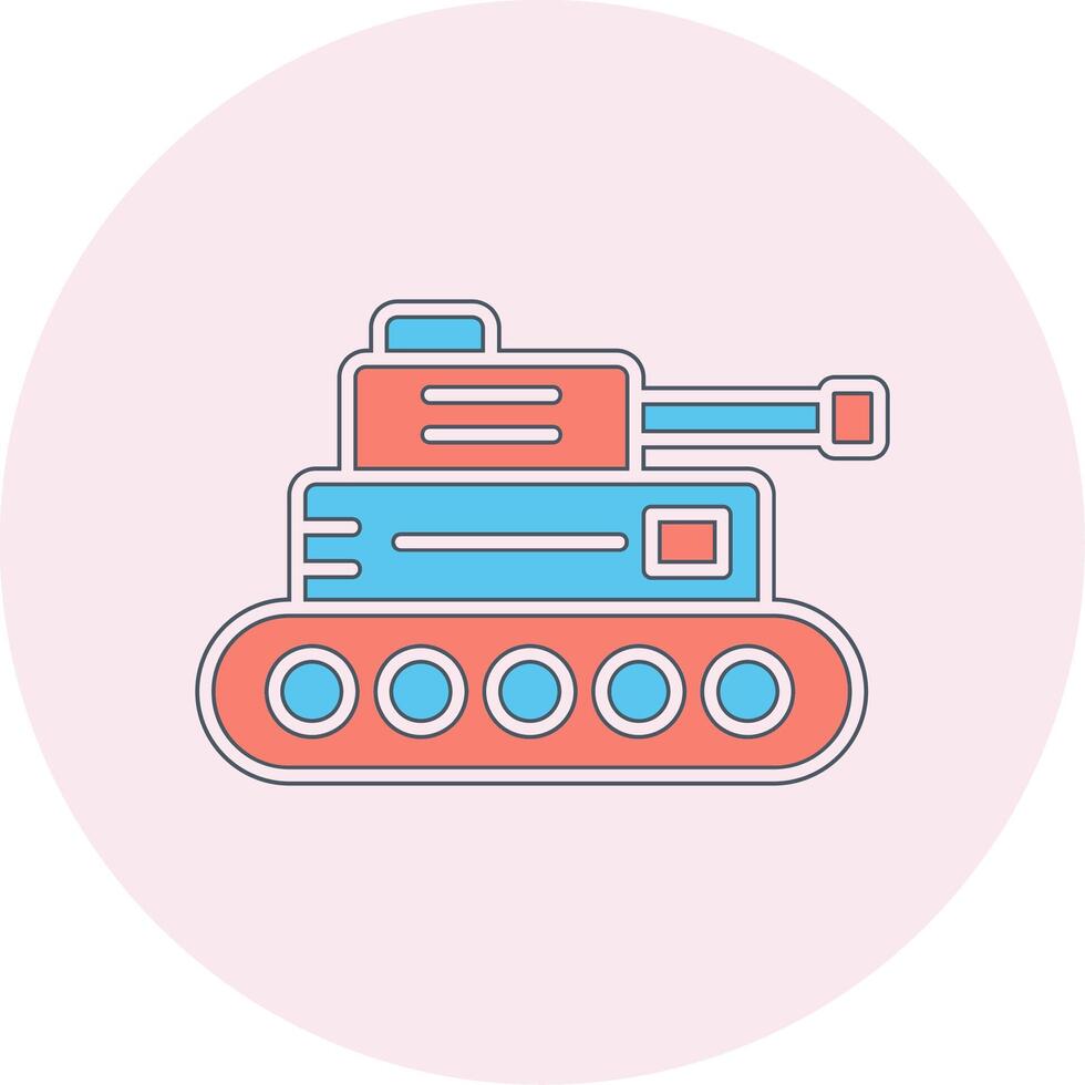 militaire tank vector icon