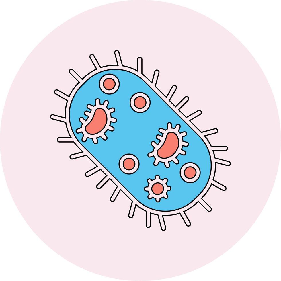 microorganisme vector icoon