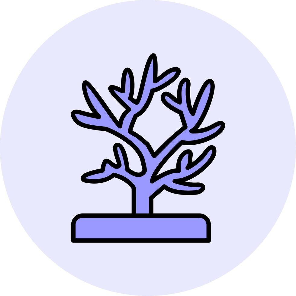 koraal vector icoon