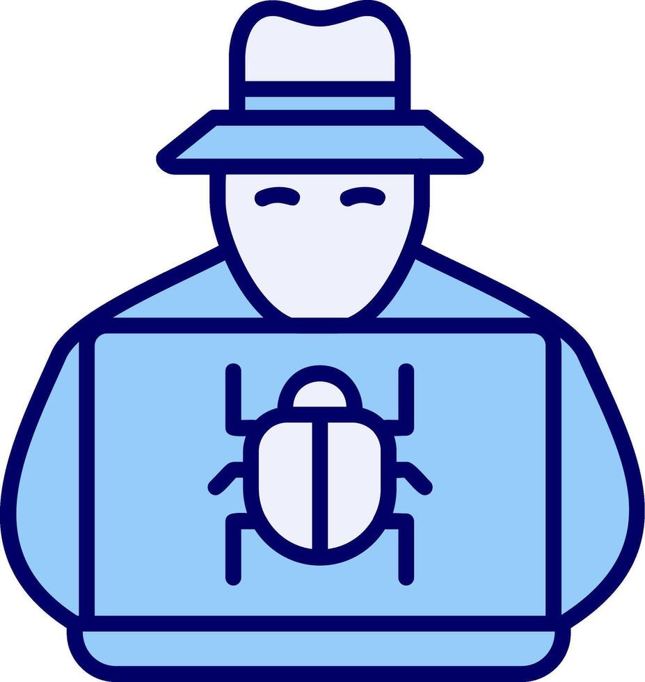 hacker vector pictogram