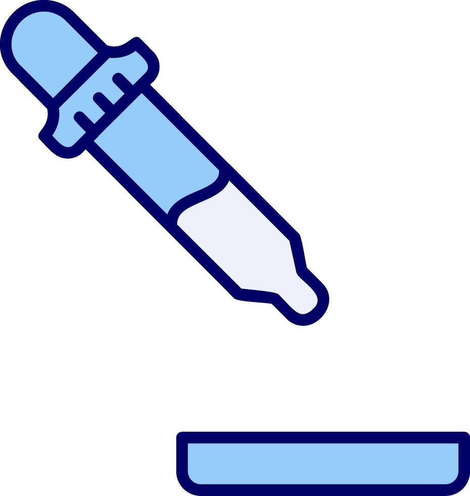 pipet vector icoon