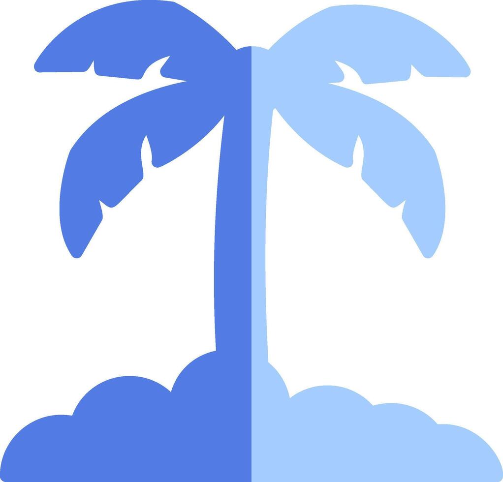 palm blad vector icoon