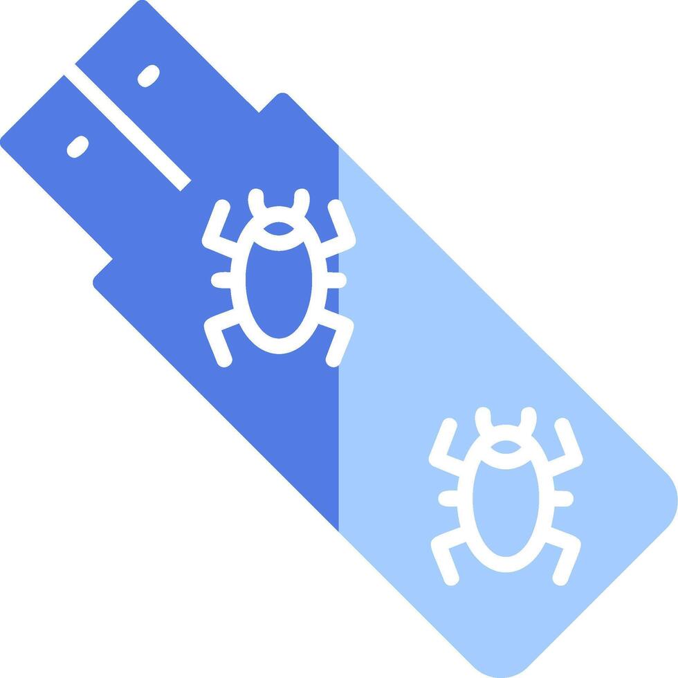 virus pendrive vector icoon