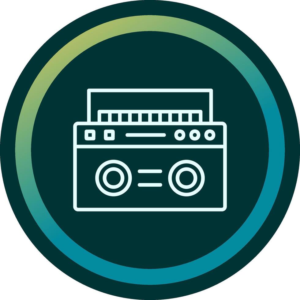 boombox vector icoon