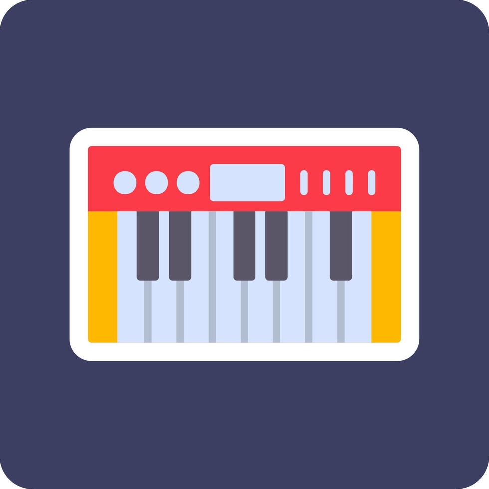 piano vector pictogram