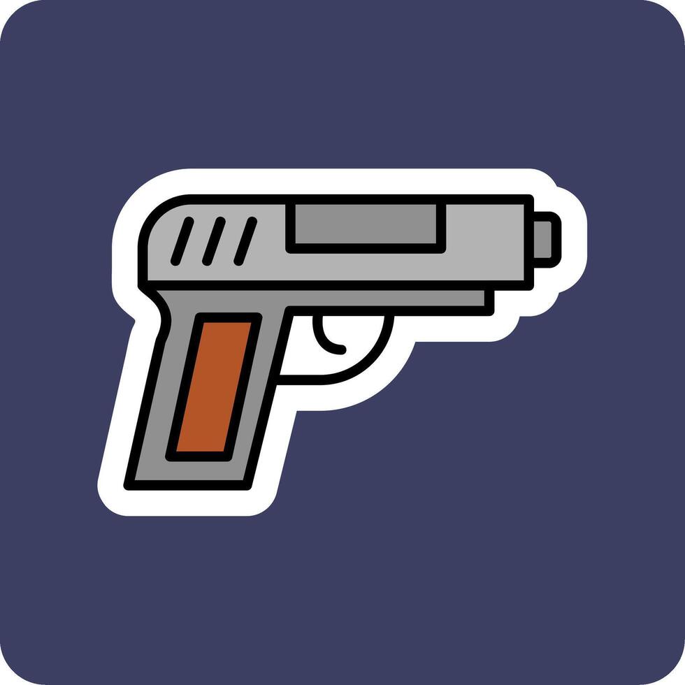 pistool vector icoon