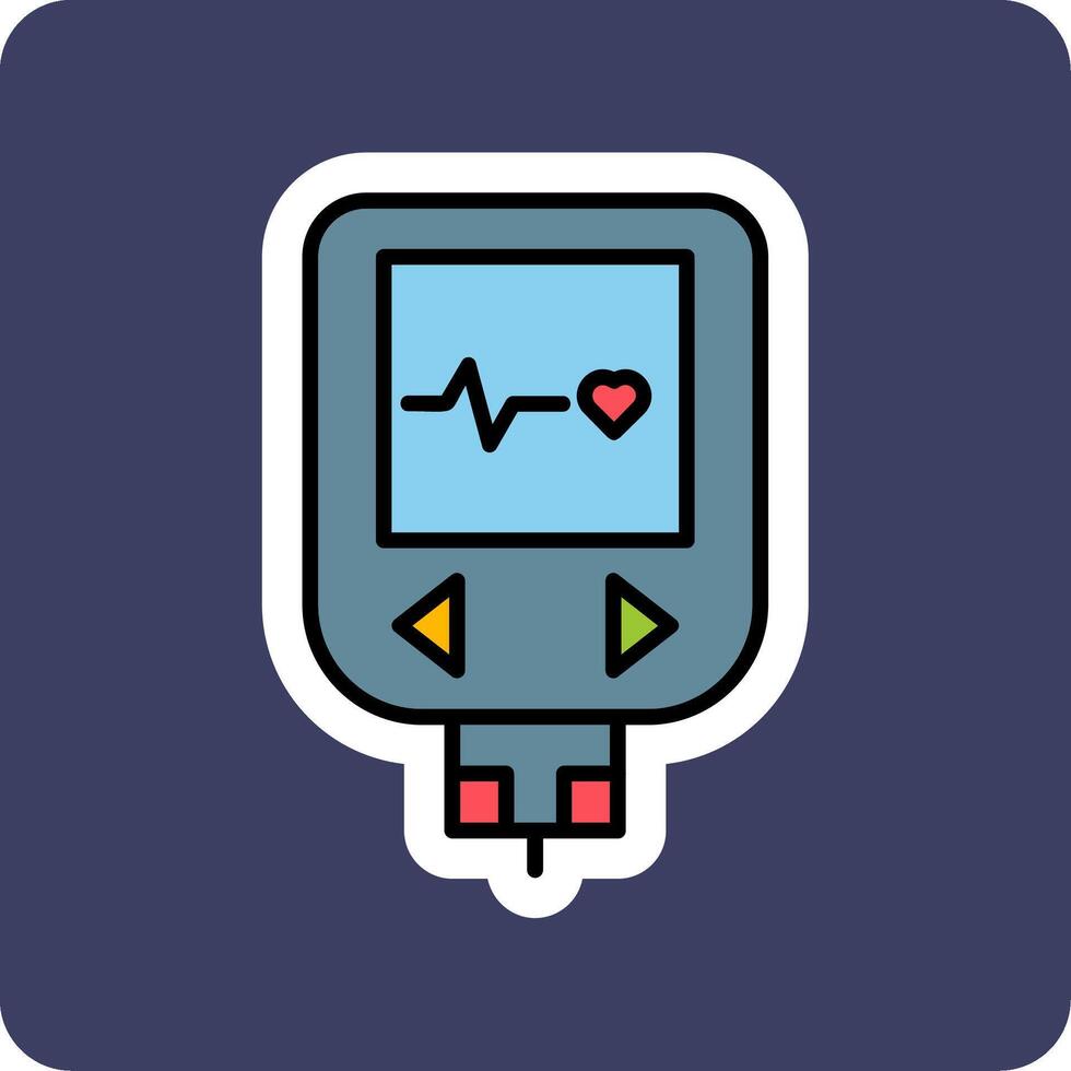 glucometer vector icoon