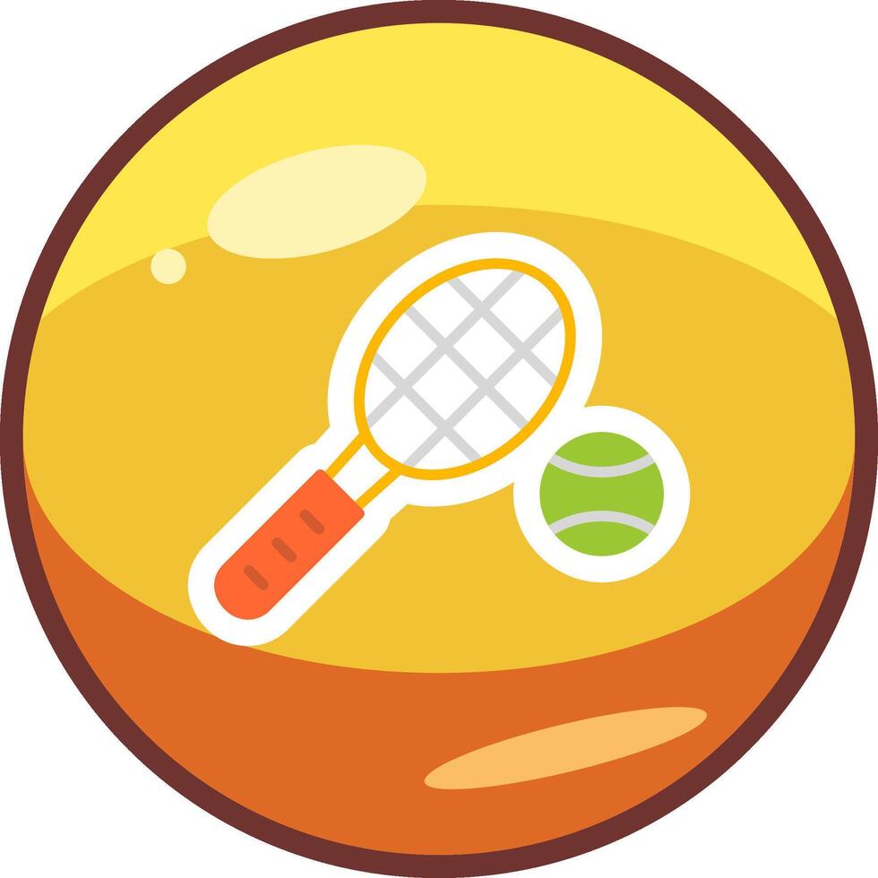 tennis vector icoon