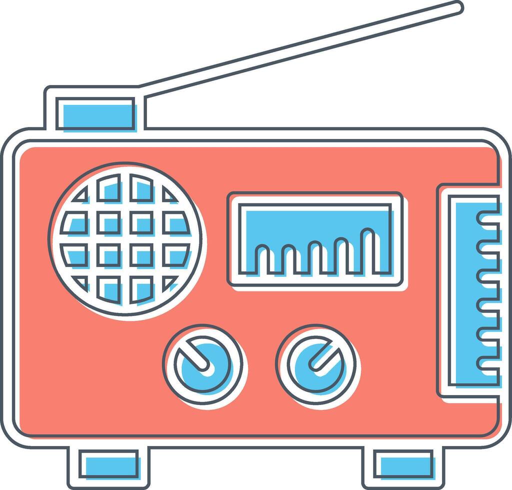 radio vector pictogram