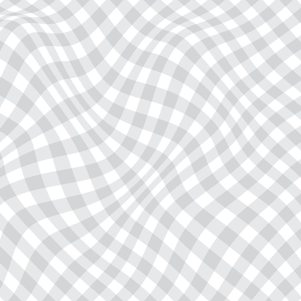 gemakkelijk abstract wit grijs as kleur plaid controleren golvend patroon vector