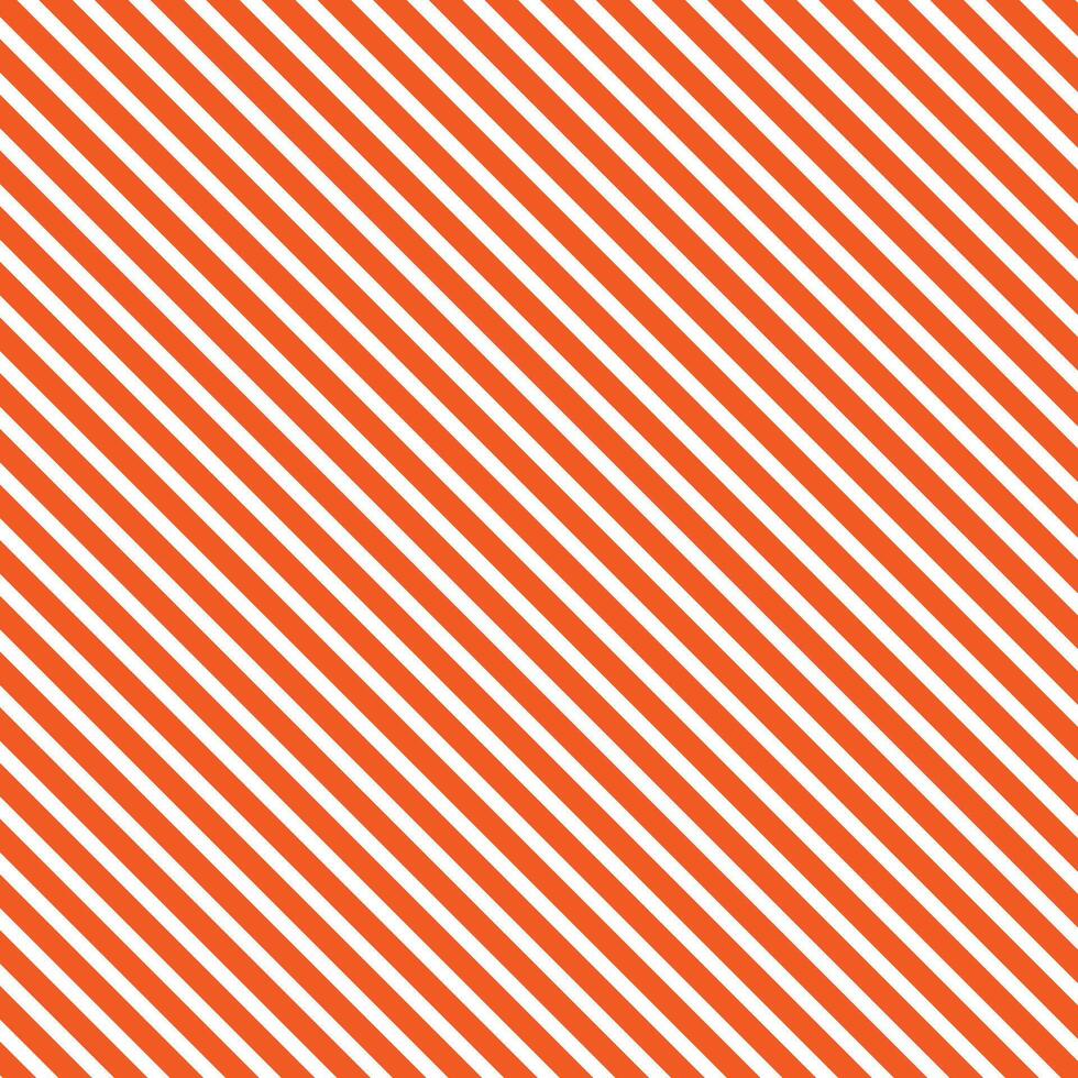 gemakkelijk abstract tomaat oranje kleur diagonaal lijn patroon Aan wit achtergrond vector