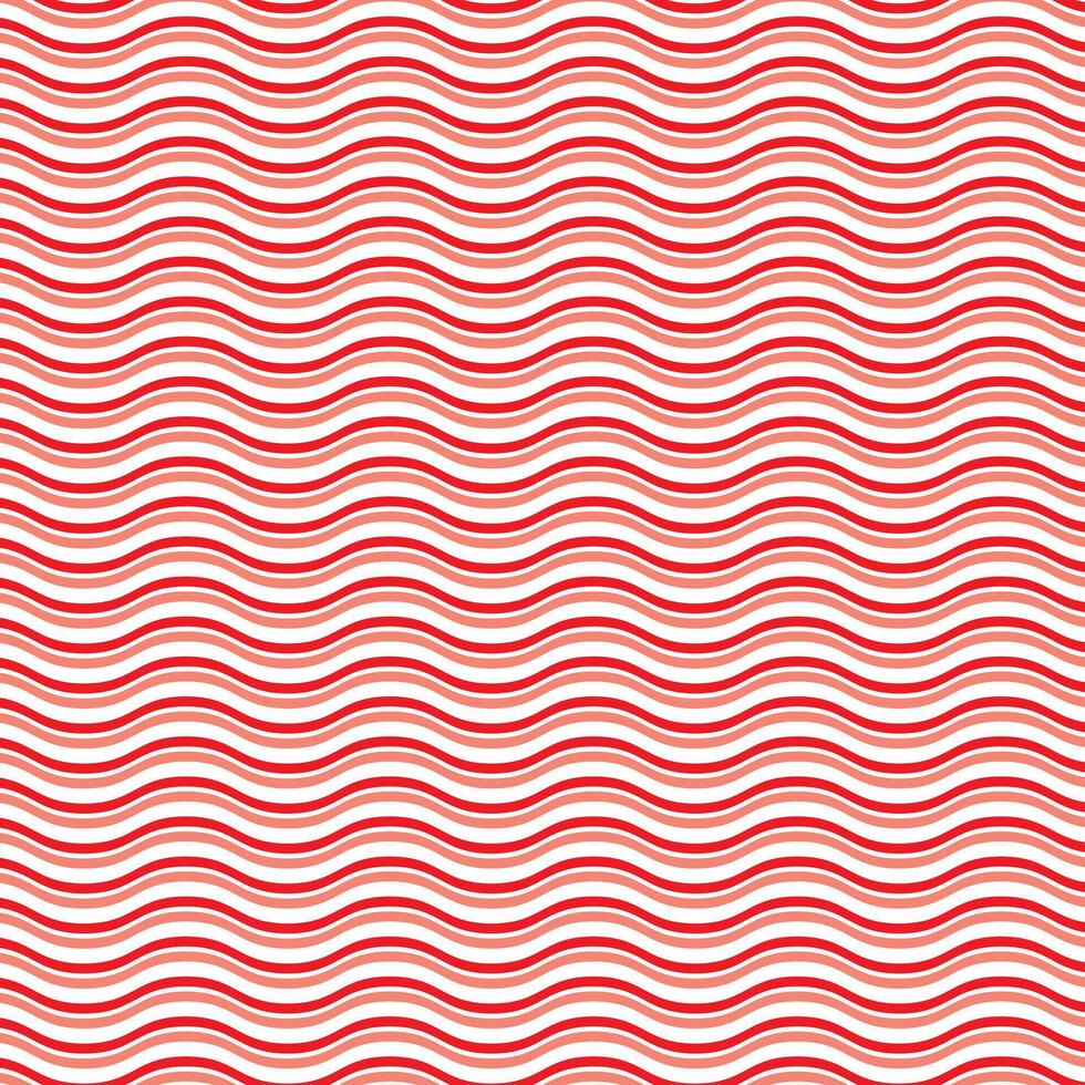 gemakkelijk abstract tomaat oranje rood kleur zig zag patroon Aan wit achtergrond vector