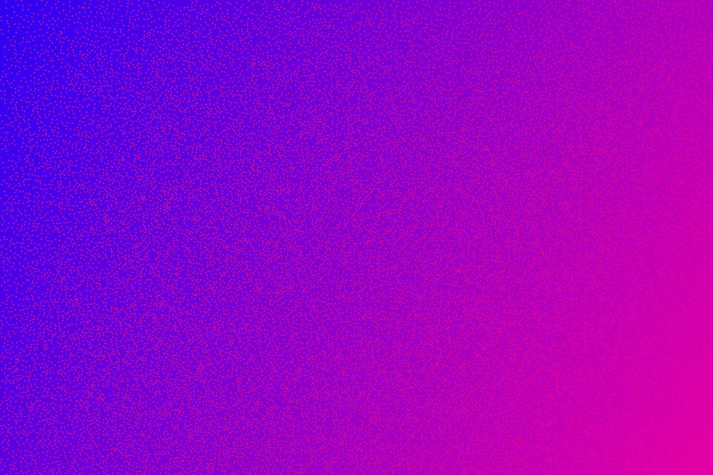 zuur Purper en roze stippel getextureerde achtergrond, luidruchtig zanderig punt halftone effect, vector neon illustratie. modieus banier in grunge stijl.