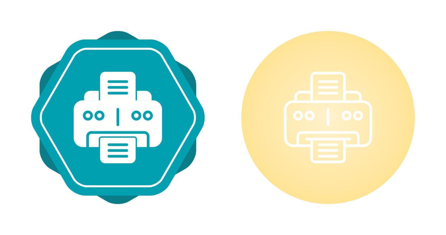 printer vector pictogram