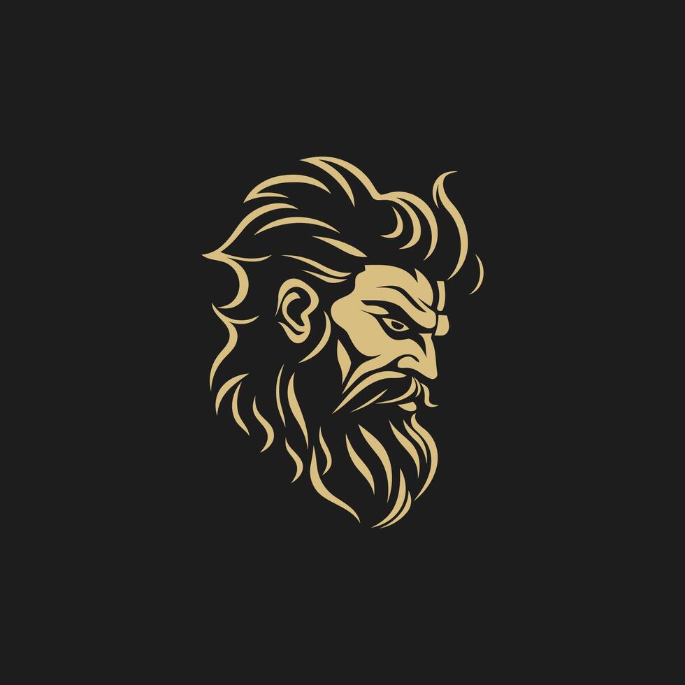 ai gegenereerd Zeus logo ontwerp vector illustratie