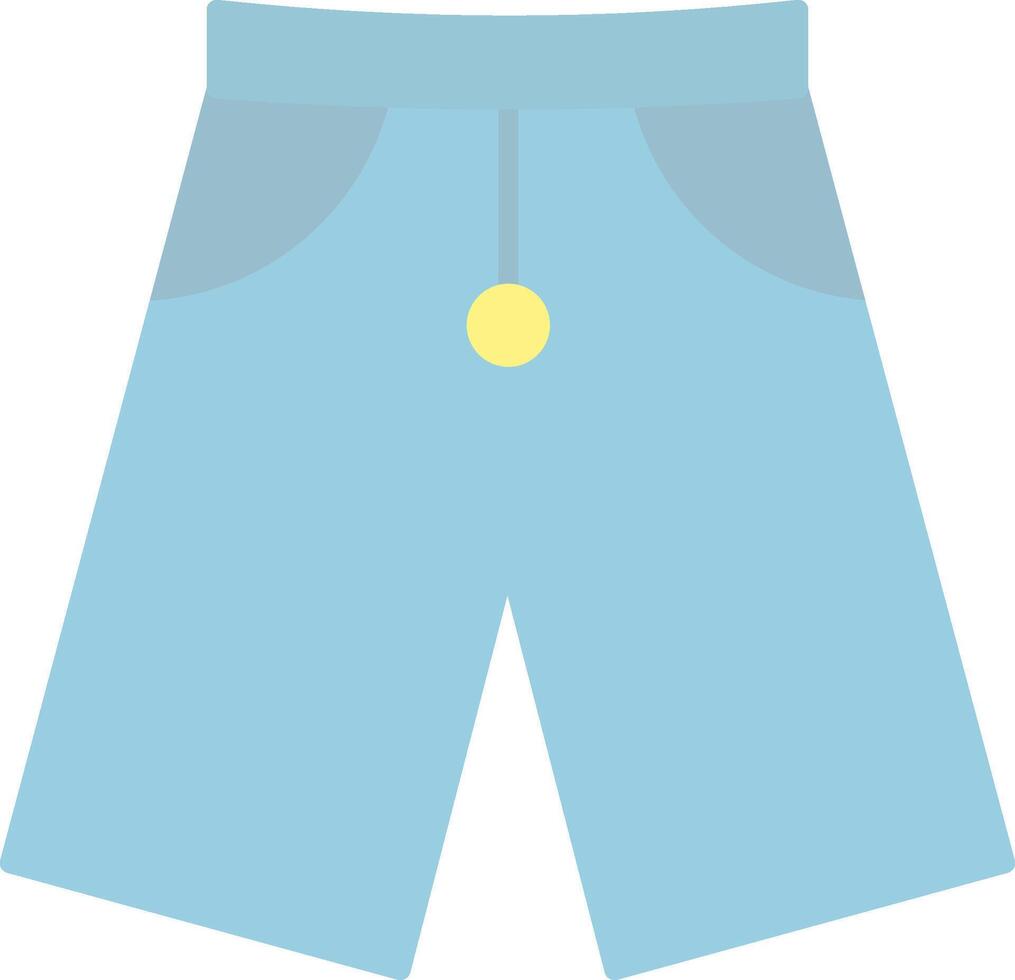 shorts vlak licht icoon vector