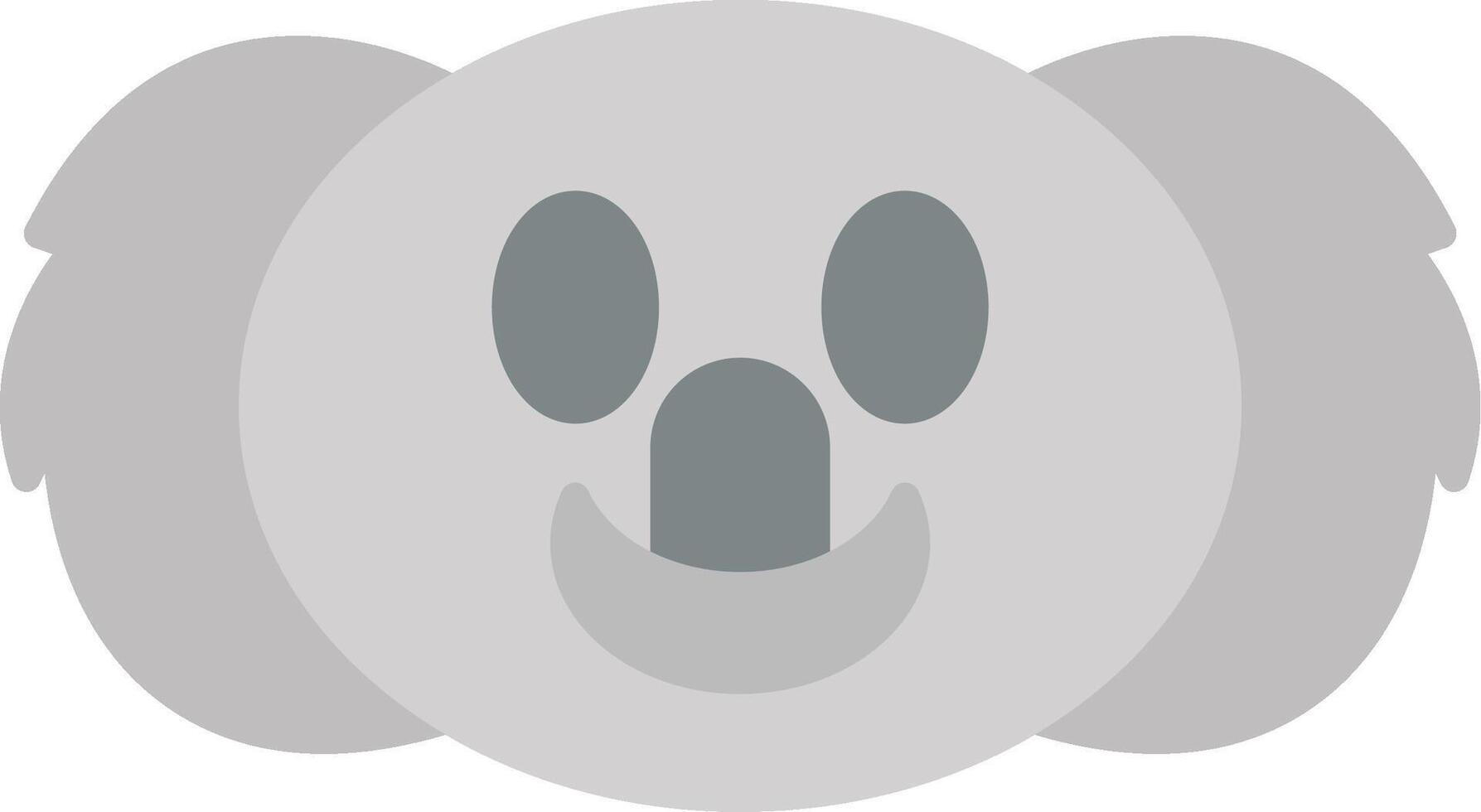 koala vlak licht icoon vector