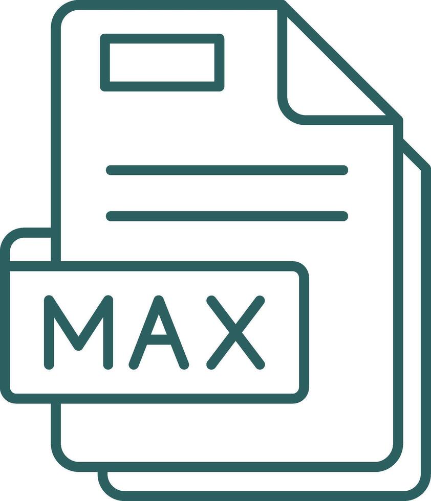 max. hoogte lijn helling groen icoon vector