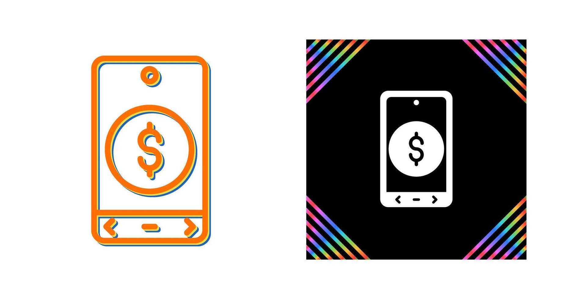 geld vector pictogram